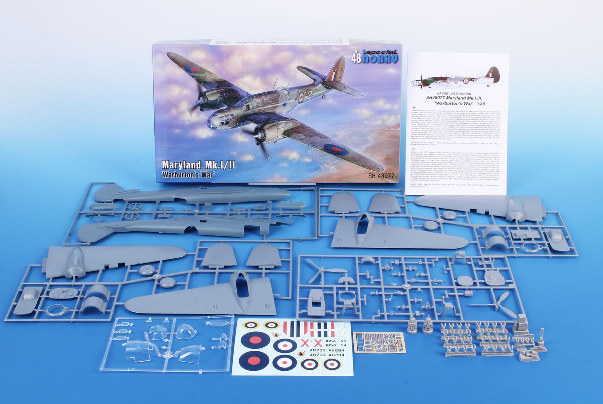 Special Hobby SH48077 1:48 Martin Mk.I / Mk.II Maryland 'Warburtons War'
