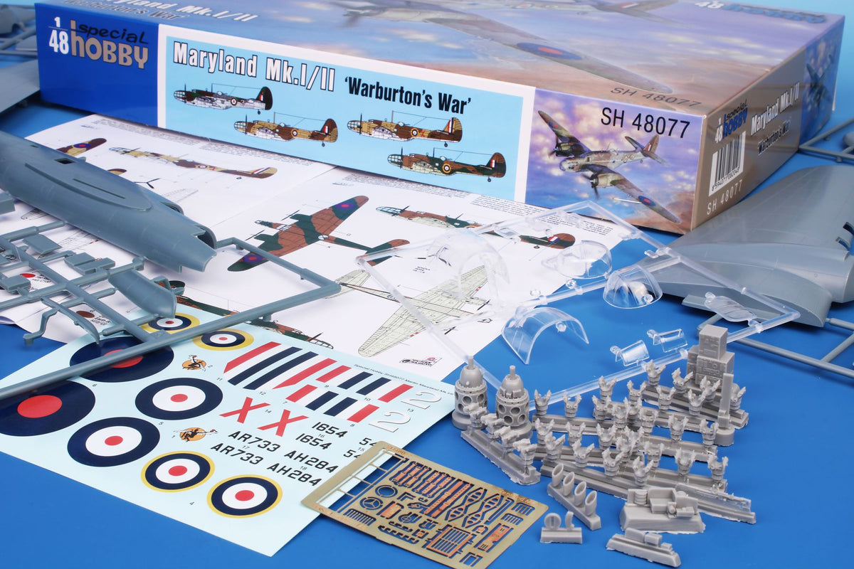 Special Hobby SH48077 1:48 Martin Mk.I / Mk.II Maryland 'Warburtons War'