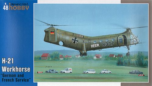 Special Hobby SH48088 1:48 Piasecki H-21 Workhorse "German and French Service"