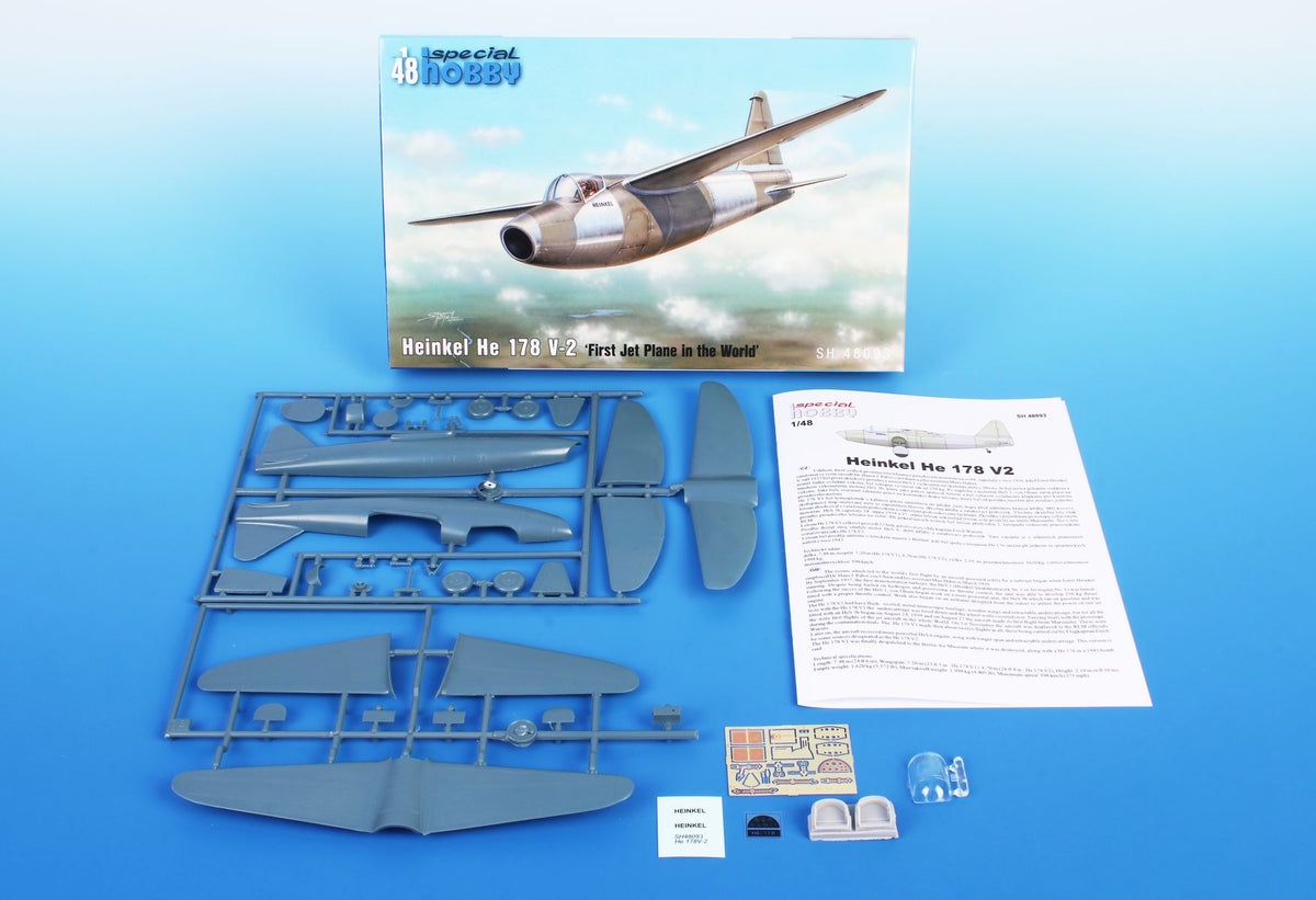Special Hobby SH48093 1:48 Heinkel He-178V-2