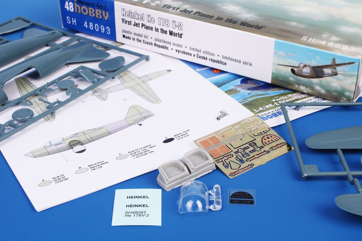 Special Hobby SH48093 1:48 Heinkel He-178V-2