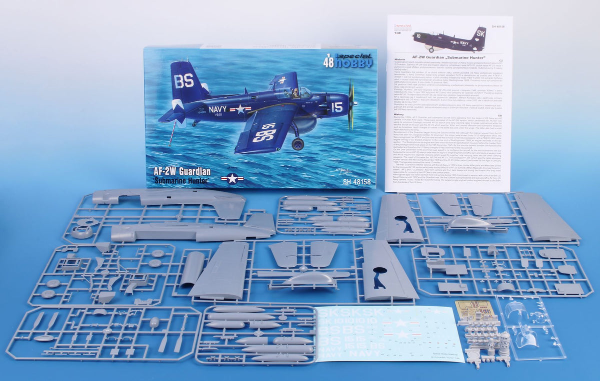 Special Hobby SH48158 1:48 Grumman AF-2W Guardian 'Submarine Hunter'.