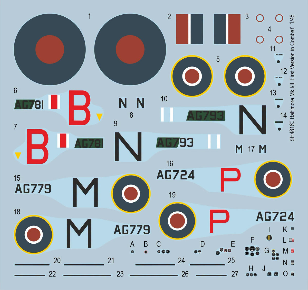 Special Hobby SH48160 1:48 Martin Baltimore Mk.I/II ‘First Version in Combat’