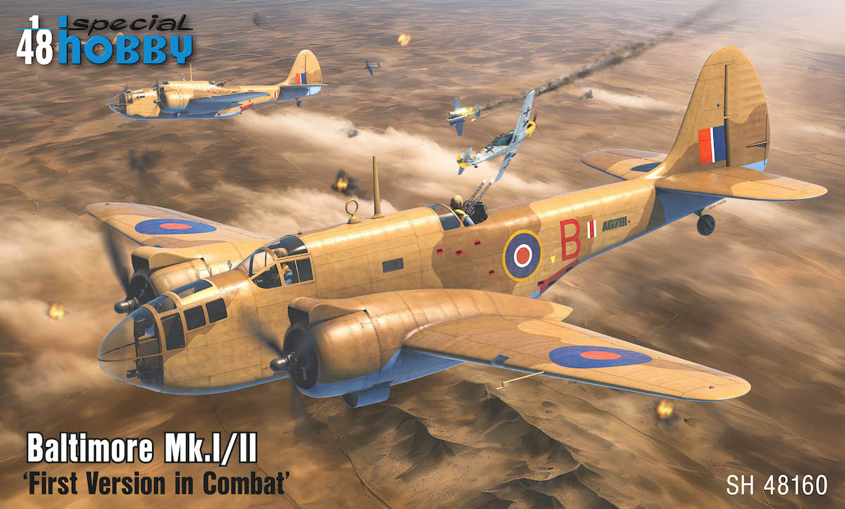 Special Hobby SH48160 1:48 Martin Baltimore Mk.I/II ‘First Version in Combat’
