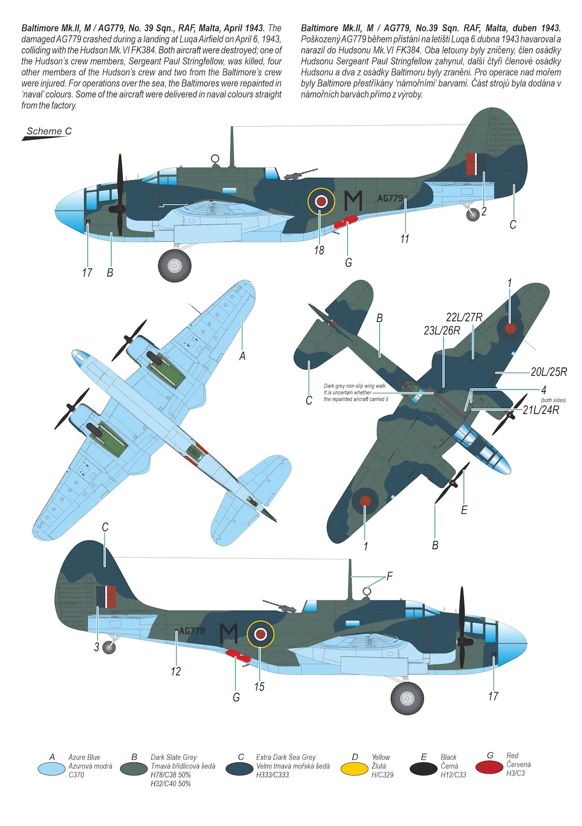 Special Hobby SH48160 1:48 Martin Baltimore Mk.I/II ‘First Version in Combat’