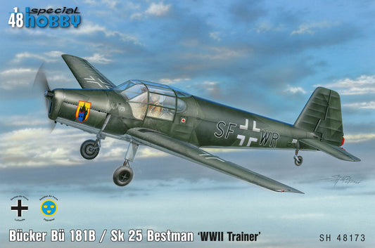 Special Hobby SH48173 1:48 Bücker Bü-181B / Sk 25 Bestmann