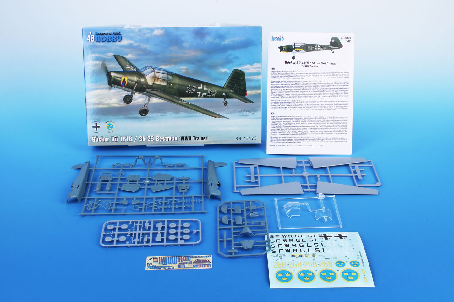 Special Hobby SH48173 1:48 Bücker Bü-181B / Sk 25 Bestmann