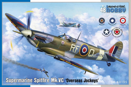 Special Hobby SH48195 1:48 Supermarine Spitfire Mk.VC 'Overseas Jockeys'