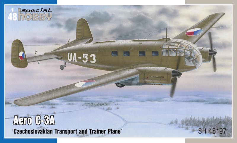 Special Hobby SH48197 1:48 Aero C-3A 'Czechoslovakian Transport and Trainer Plane'