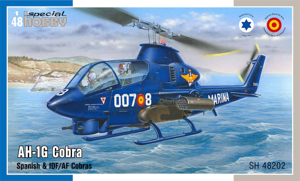 Special Hobby SH48202 1:48 Bell AH-1G Cobra "Spanish & IDF/AF Cobras"