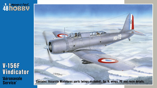 Special Hobby SH48213 1:48 V-156F Vindicator "AÃ©ronavale Service"