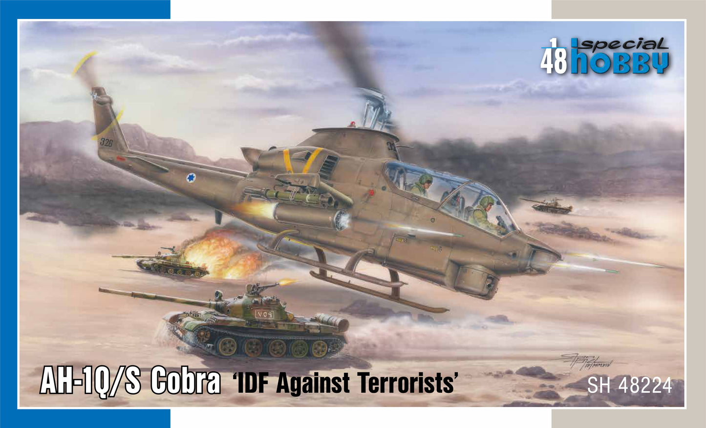 Special Hobby SH 48224 1:48 Bell AH-1Q/S Cobra ‘IDF Against Terrorists’