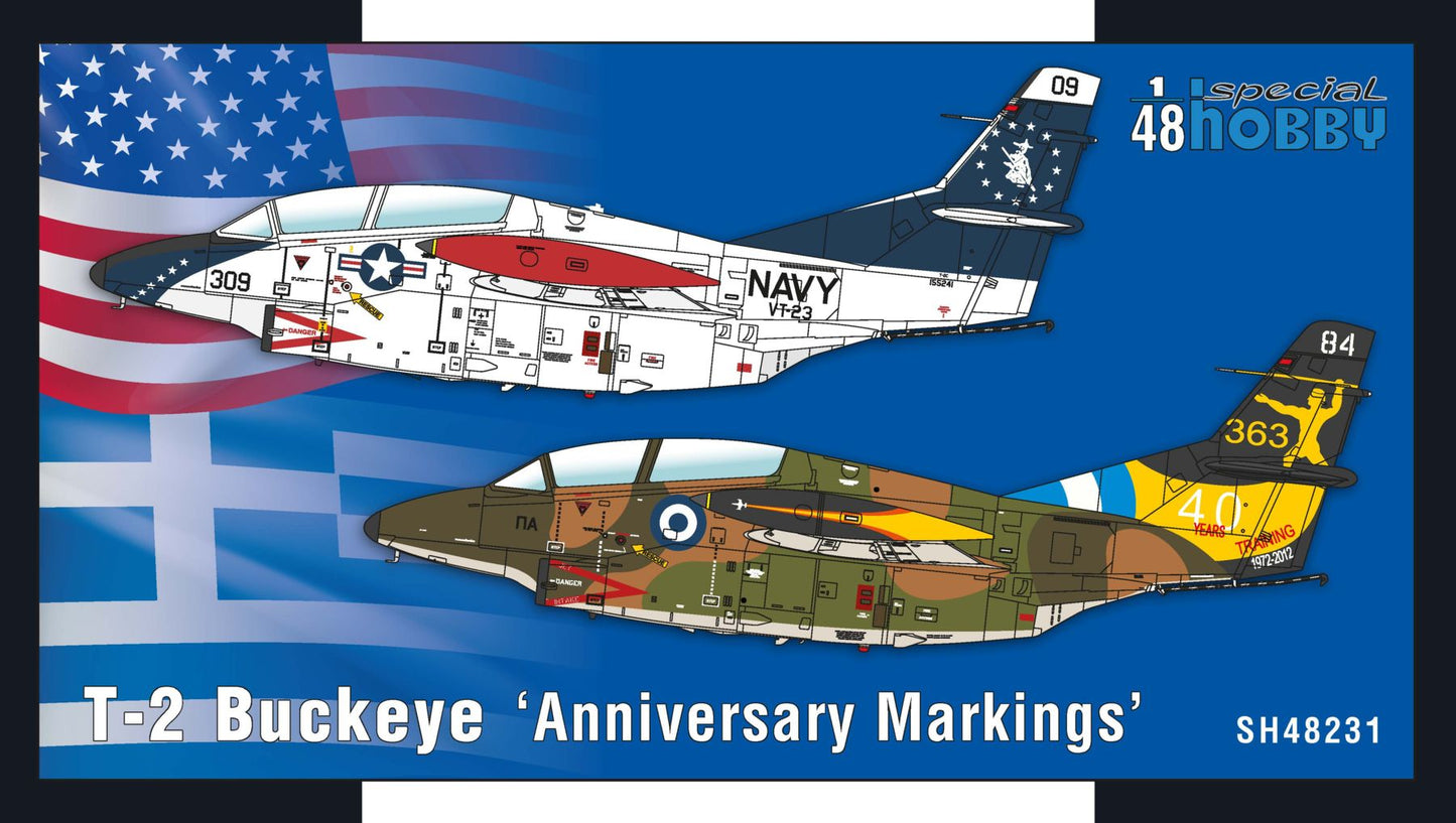 Special Hobby SH48231 1:48 North-American T-2 Buckeye 'Anniversary Markings'