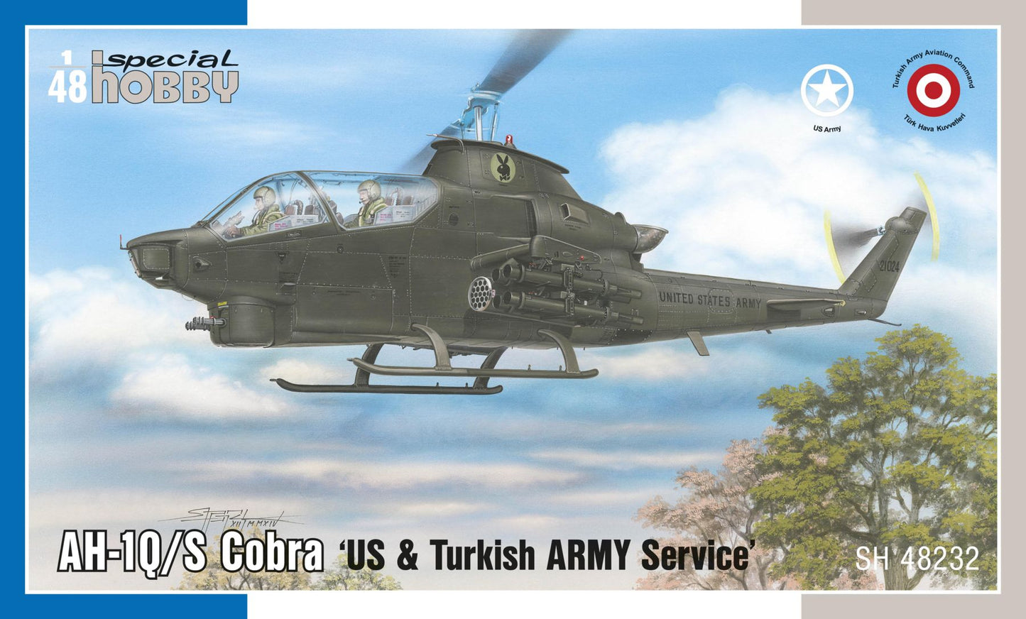 Special Hobby SH 48232 1:48 Bell AH-1Q/S Cobra 'US & Turkish Army'