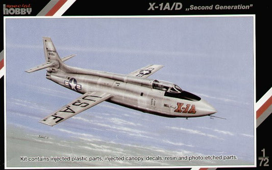 Special Hobby SH72160 1:72 Bell X-1A/D "Second Generation"