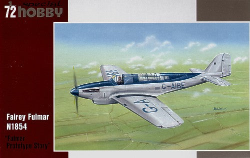 Special Hobby SH72196 1:72 Fairey Fulmar N1854 "Fulmar Prototype Story