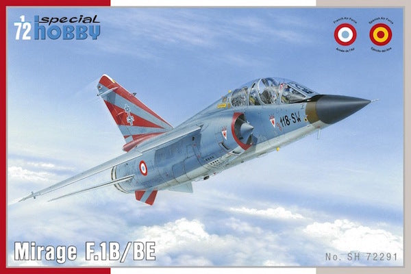 Special Hobby SH72291 1:72 Dassault Mirage F.1B/BE