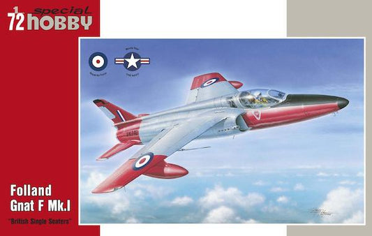 Special Hobby SH72322 1:72 Folland Gnat F Mk.I "British Single Seaters"