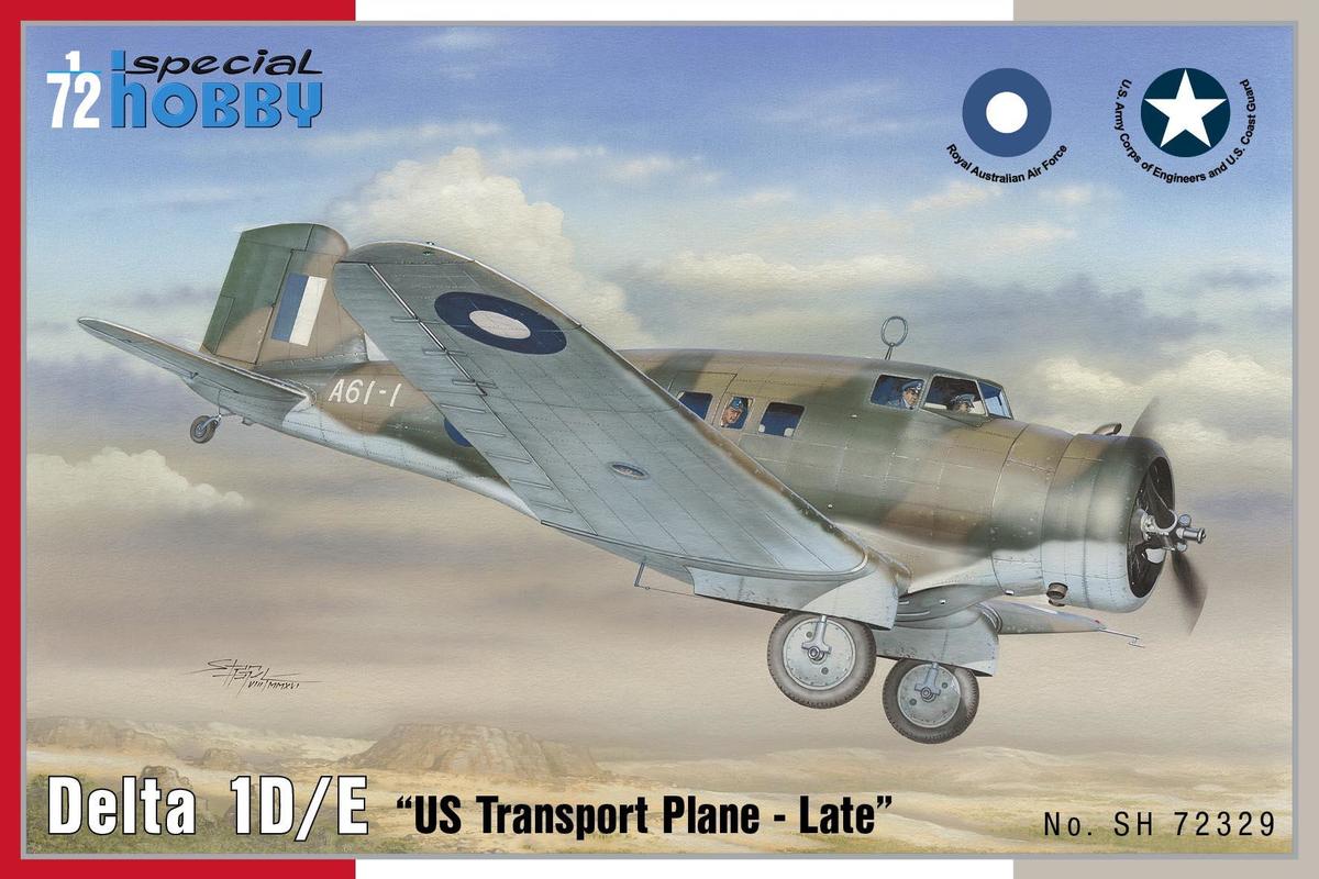 Special Hobby SH72329 1:72 Northrop Delta 1D/E "US Transport Plane - Late"