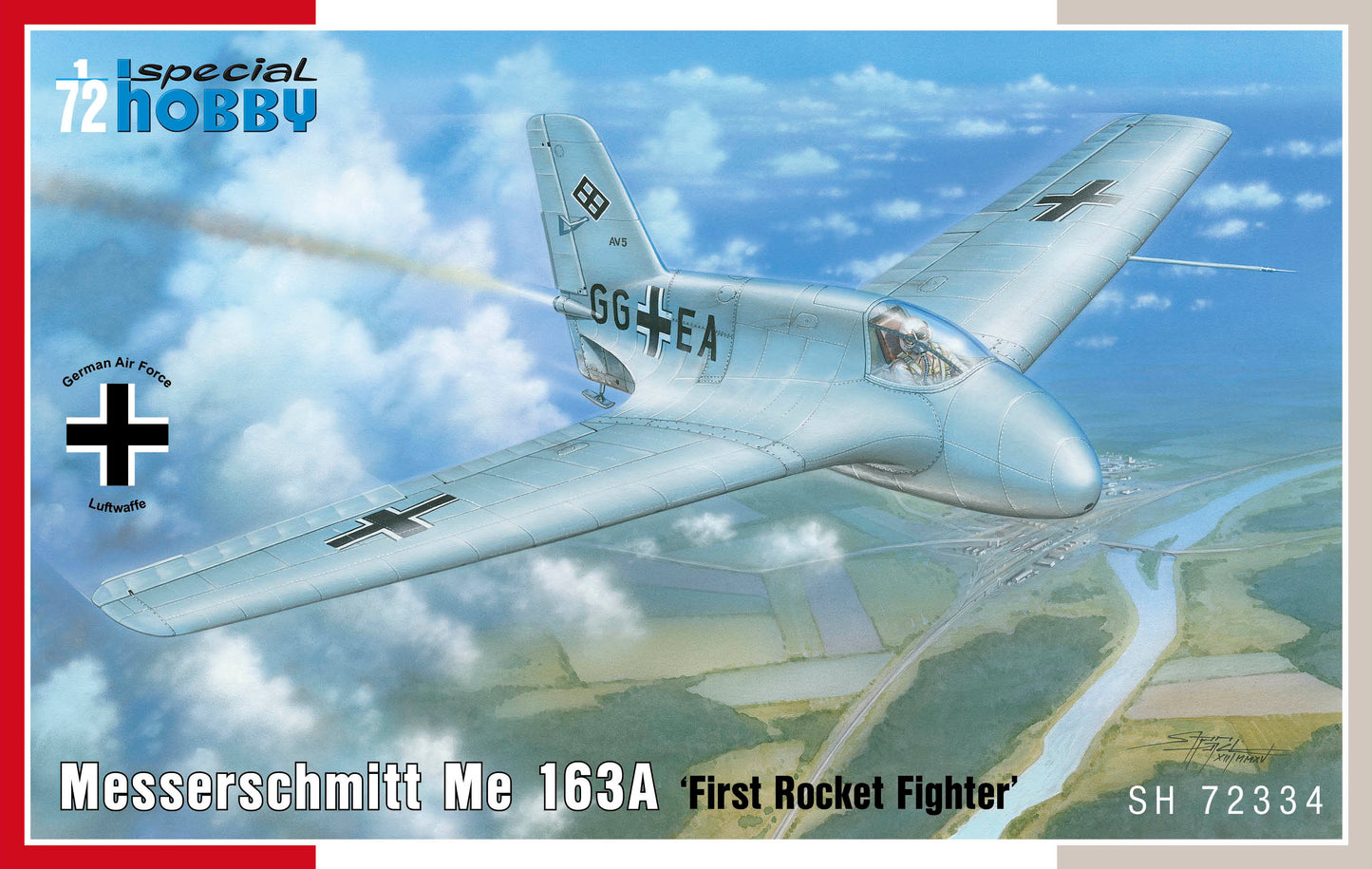 Special Hobby SH 72334 1:72 Messerschmitt Me-163A
