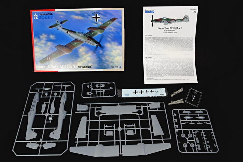 Special Hobby SH72340 1:72 Blohm-und-Voss Bv-155V-1