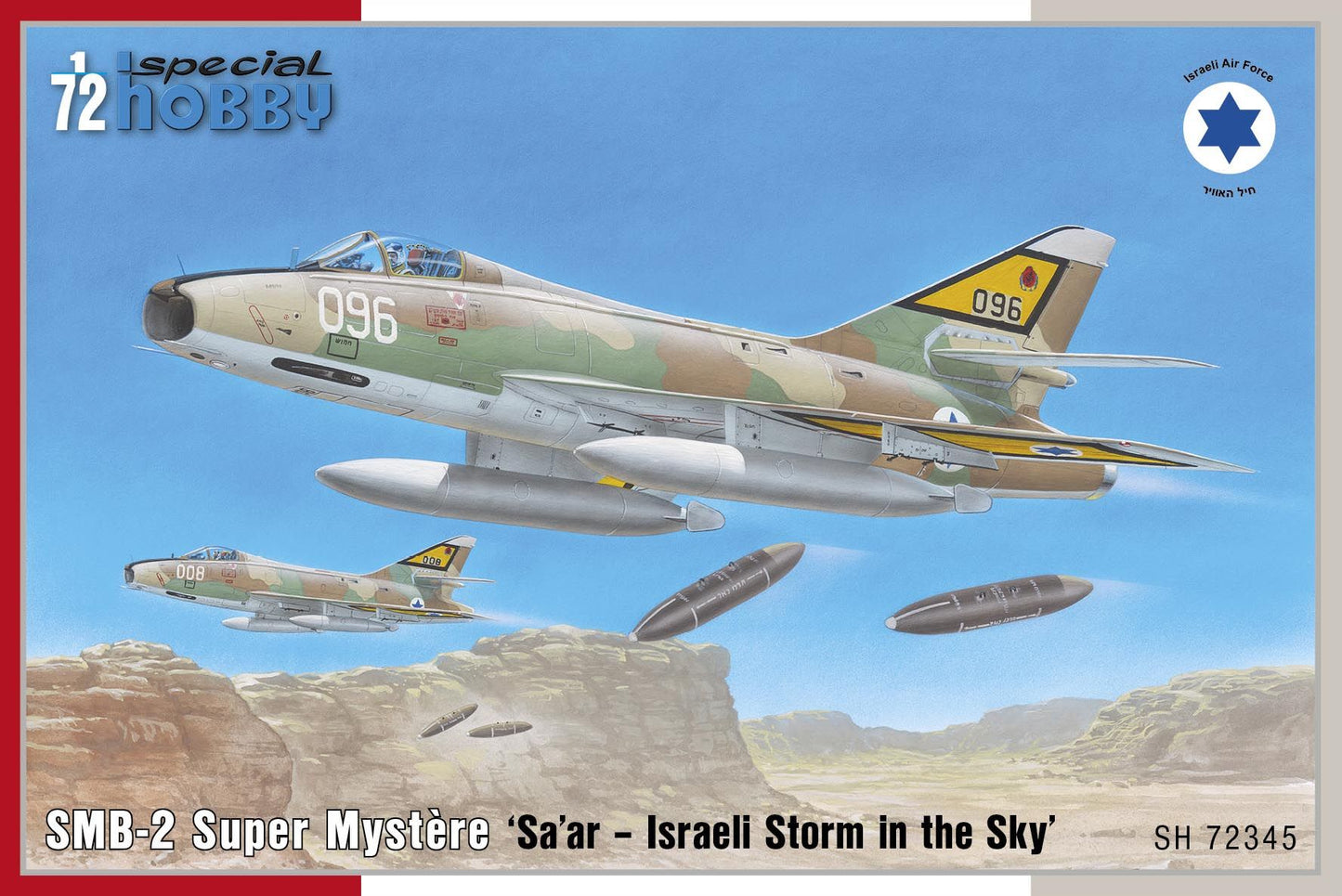 Special Hobby SH 72345 1:72  Dassault SMB-2 Super Mystere 'Sa'ar 'Israeli Storm in the Sky'