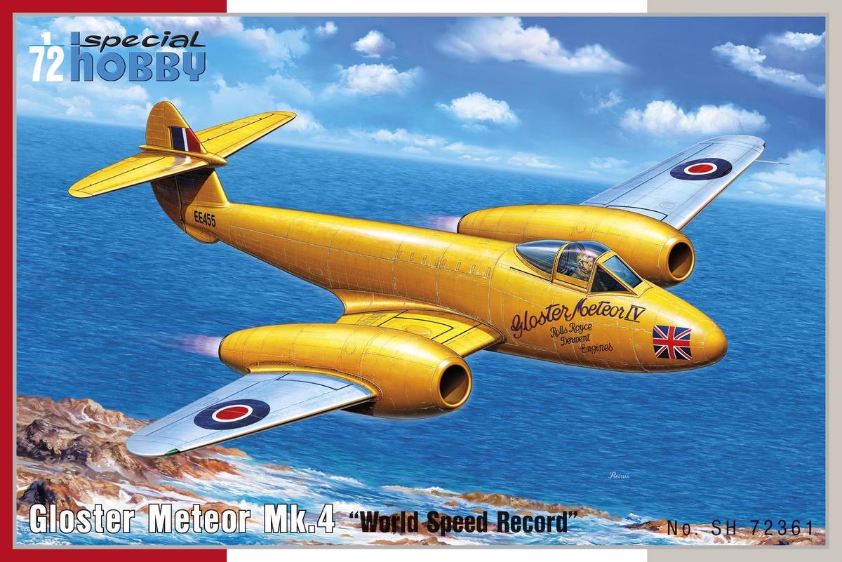 Special Hobby SH72361 1:72 Gloster Meteor F.4 "World Speed Record"