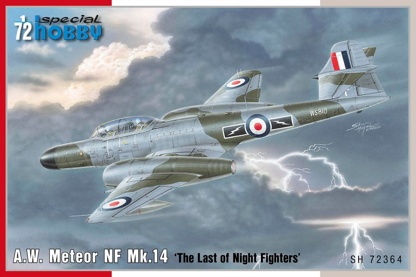 Special Hobby SH72364 1:72 Gloster Meteor NF Mk.14 "The Last of Night Fighters"