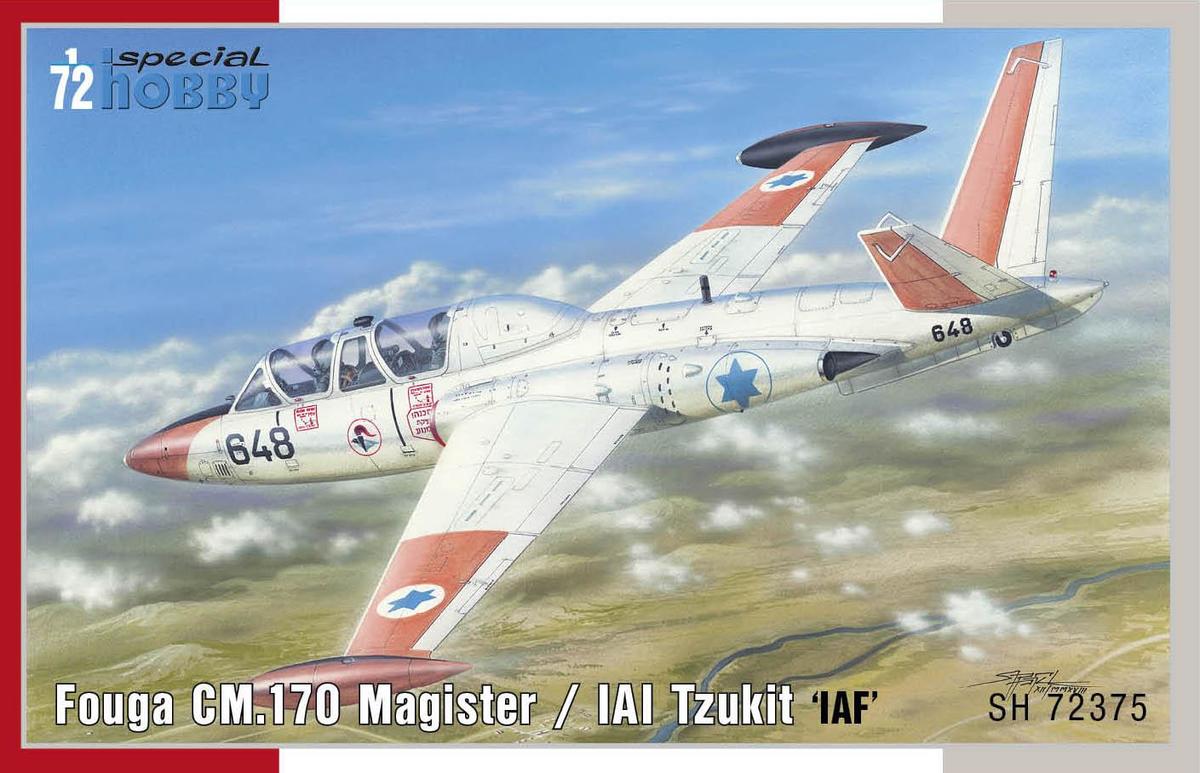 Special Hobby SH72375 1:72 Fouga CM.170 Magister/IAI Tzukit 'IAF'