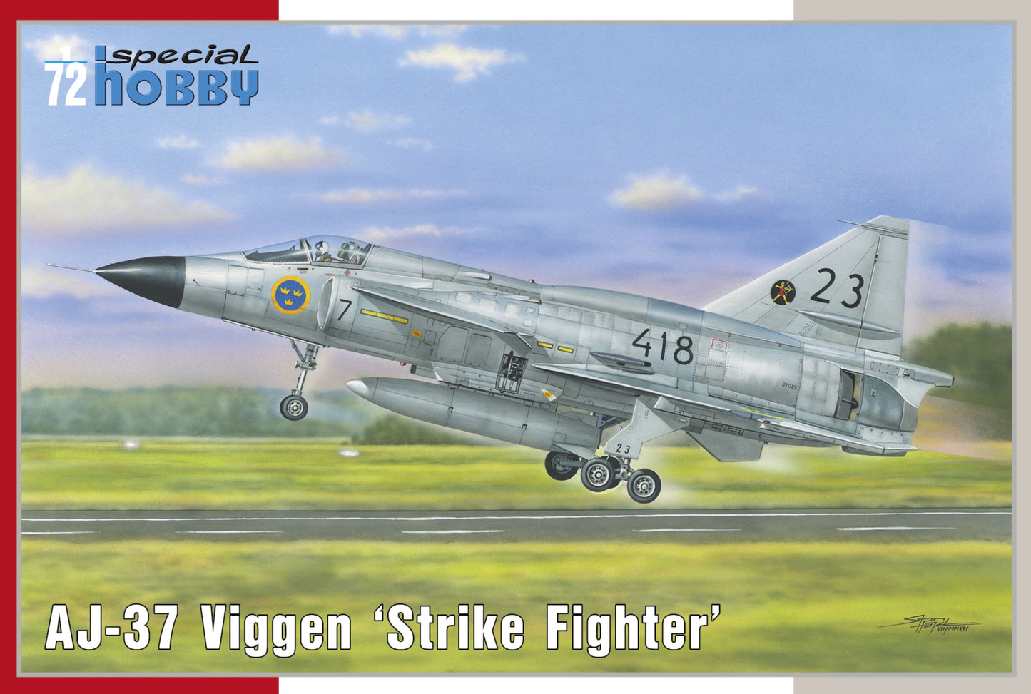 Special Hobby SH72378 1:72 Saab AJ-37 Viggen "Strike Fighter"