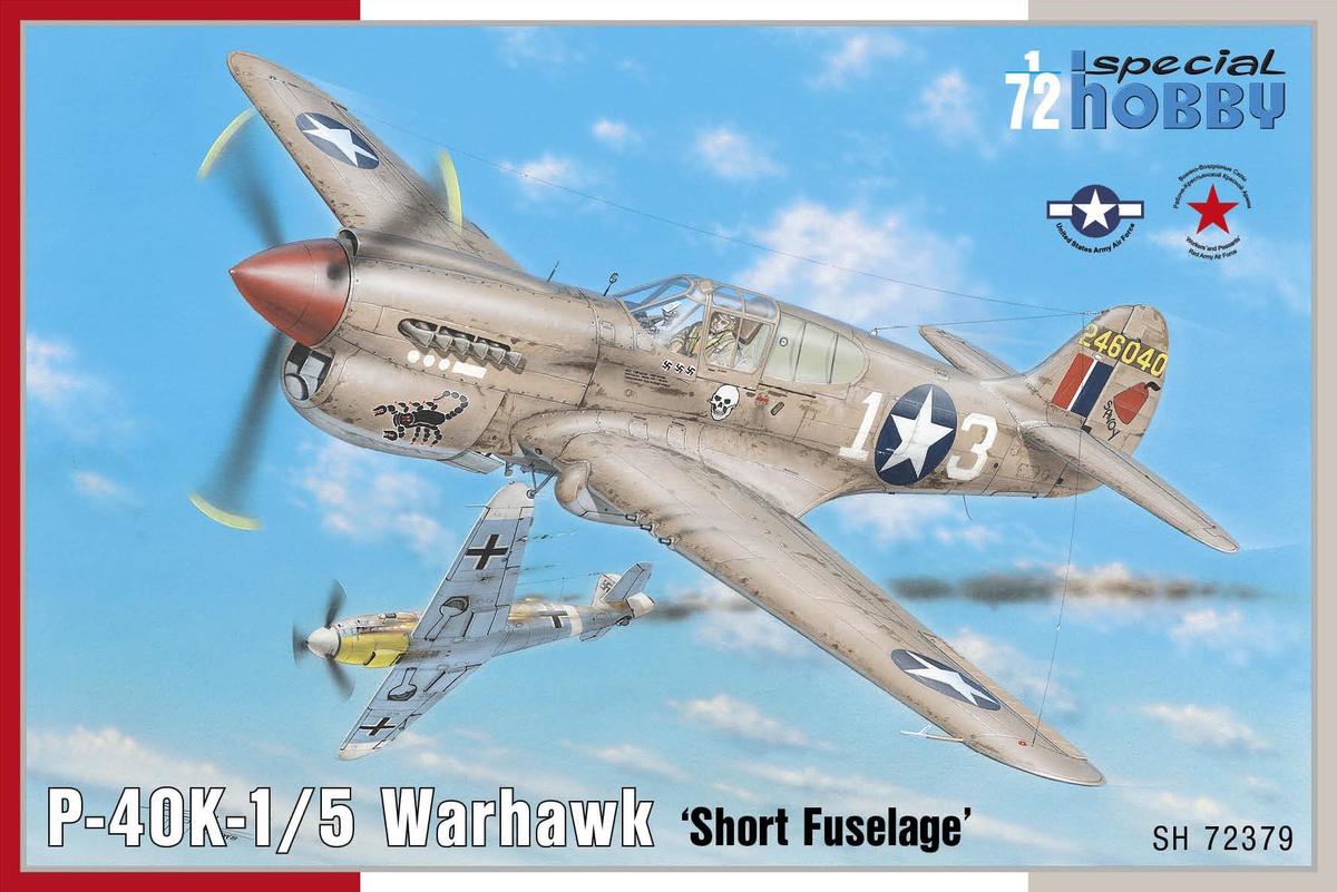 Special Hobby SH72379 1:72 P-40K-1/5 Warhawk