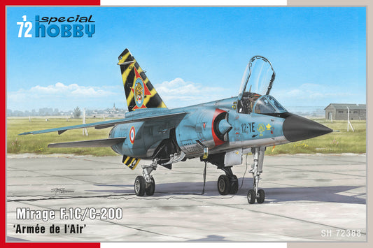 Special Hobby SH 72388 1:72 Dassault-Mirage F.1C/C-200 'Armée de `l Air'