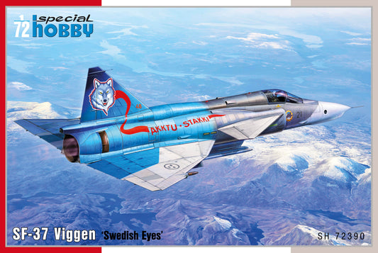 Special Hobby SH72390 1:72 Saab SF-37 Viggen "Swedish Eyes"