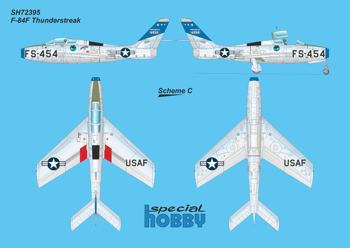 Special Hobby SH72395 1:72 Republic F-84F Thunderstreak