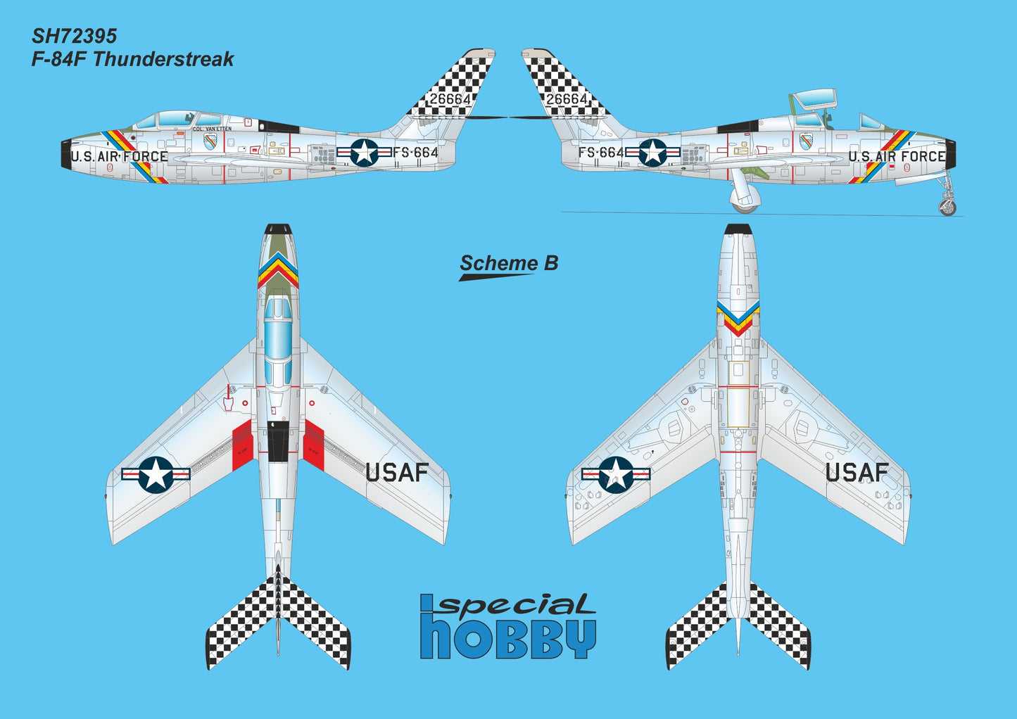 Special Hobby SH72395 1:72 Republic F-84F Thunderstreak