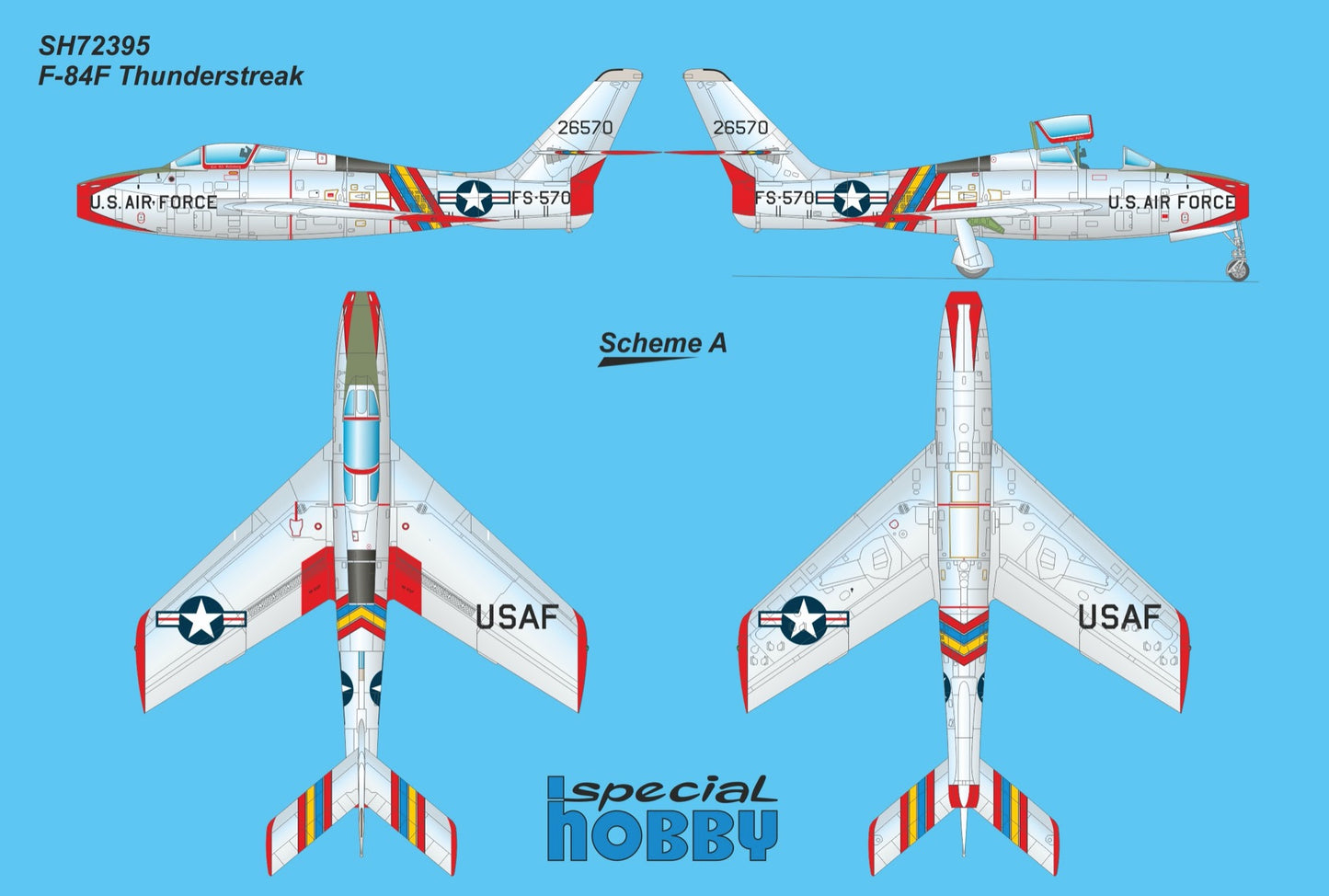 Special Hobby SH72395 1:72 Republic F-84F Thunderstreak