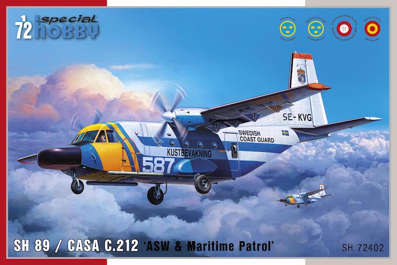 Special Hobby SH 72402 1:72 CASA C.212 'ASW & Maritime Patrol'