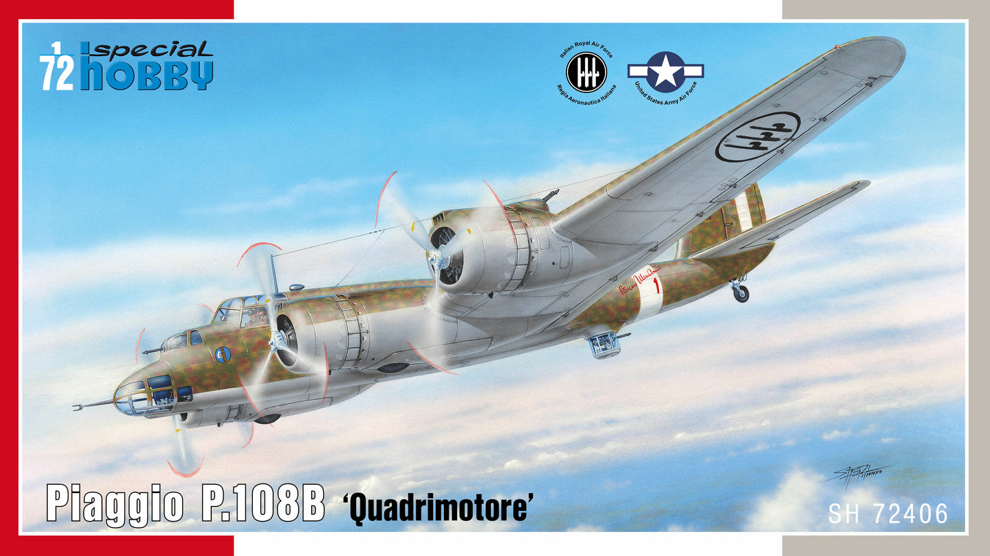 Special Hobby SH72406 1:72 Piaggio P.108B "Quadrimotore"