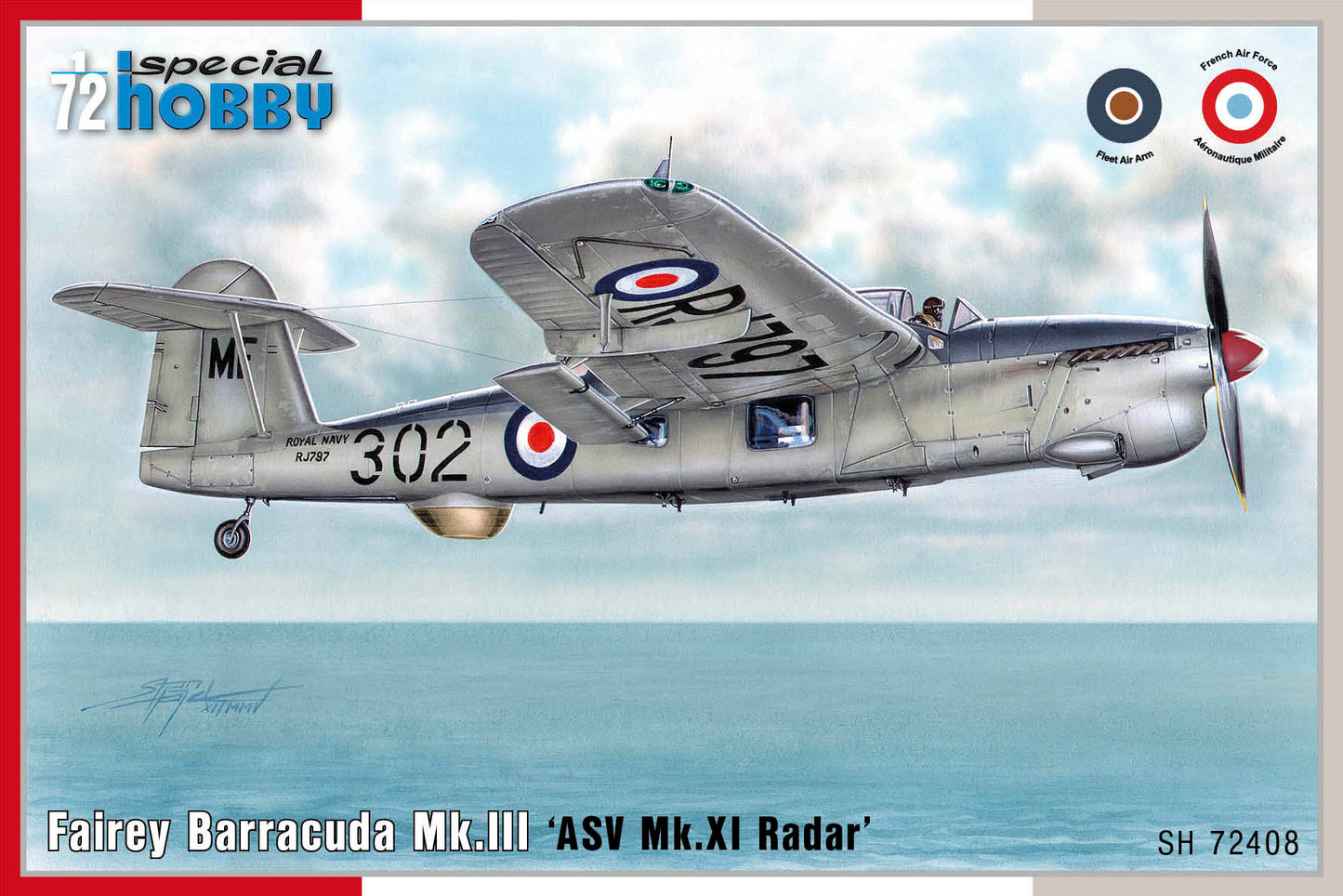 Special Hobby SH72408 1:72 Fairey Barracuda Mk.III "ASW Mk.XI Radar"