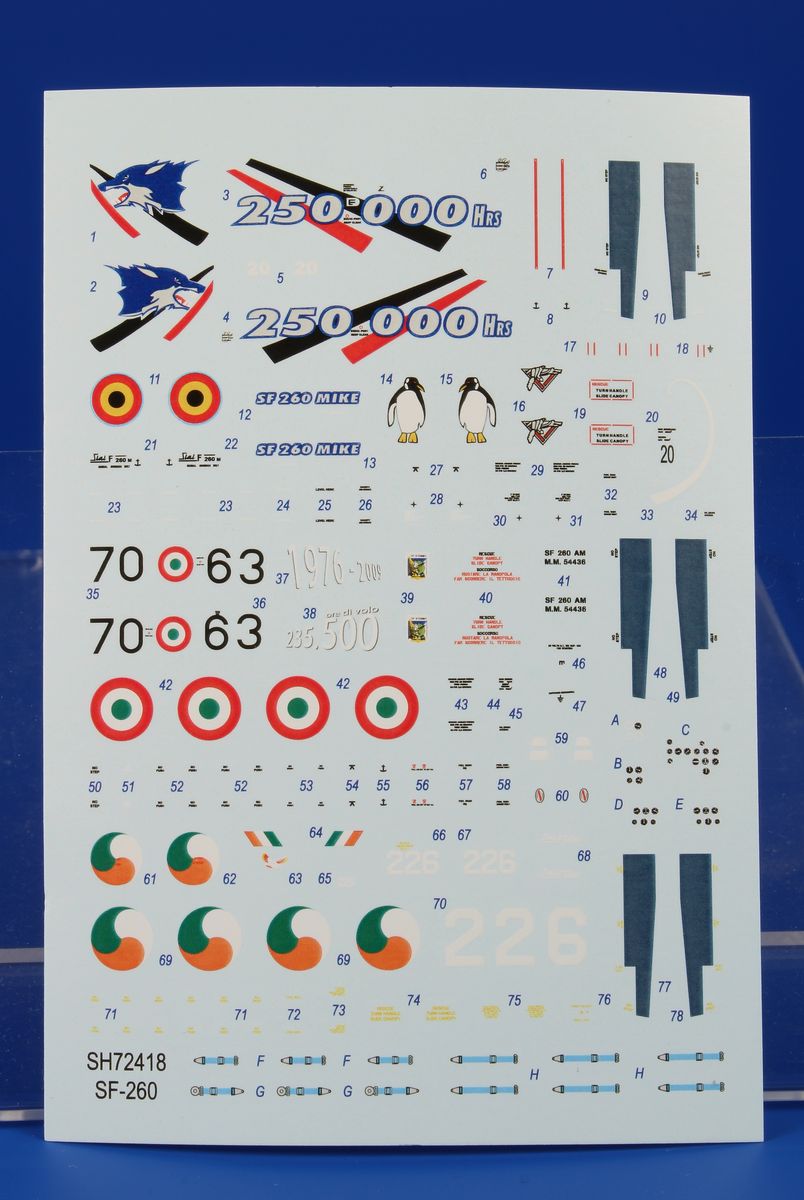 Special Hobby SH72418 1:72 SIAI Marchetti SF-260