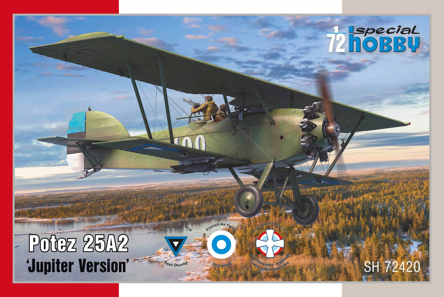 Special Hobby SH72420 1:72 Potez 25A2 "Jupiter Version"