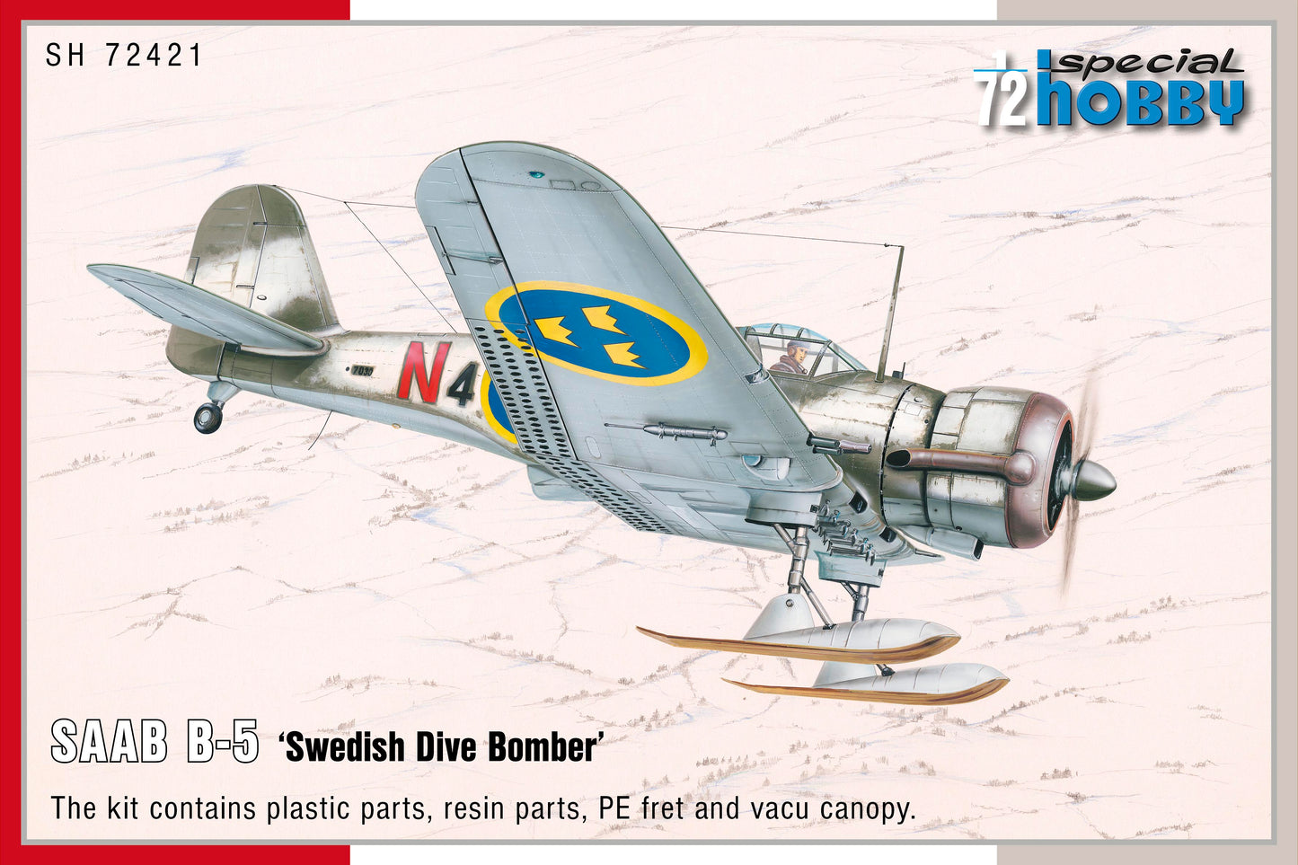 Special Hobby SH72421 1:72 SAAB B-5 "Swedish Dive Bomber"