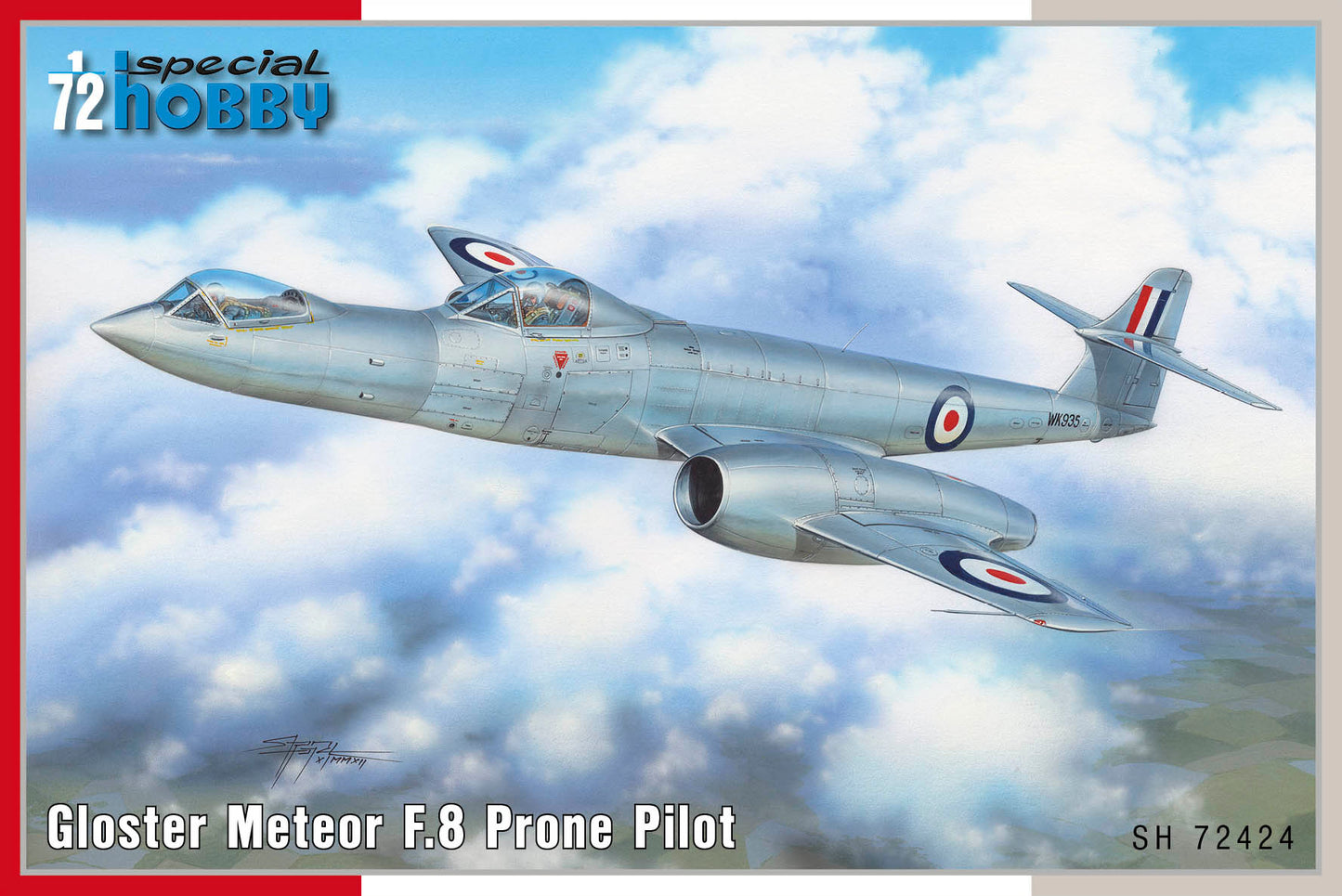 Special Hobby SH72424 1:72 Gloster Meteor F.8 Prone Pilot