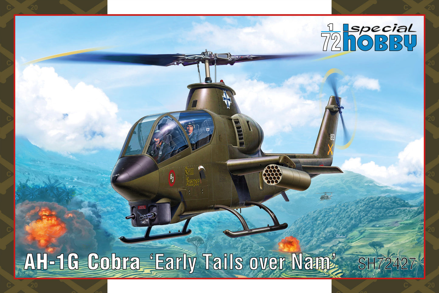 Special Hobby SH72427 1:72 Bell AH-1G Cobra "Early Tails over Nam"