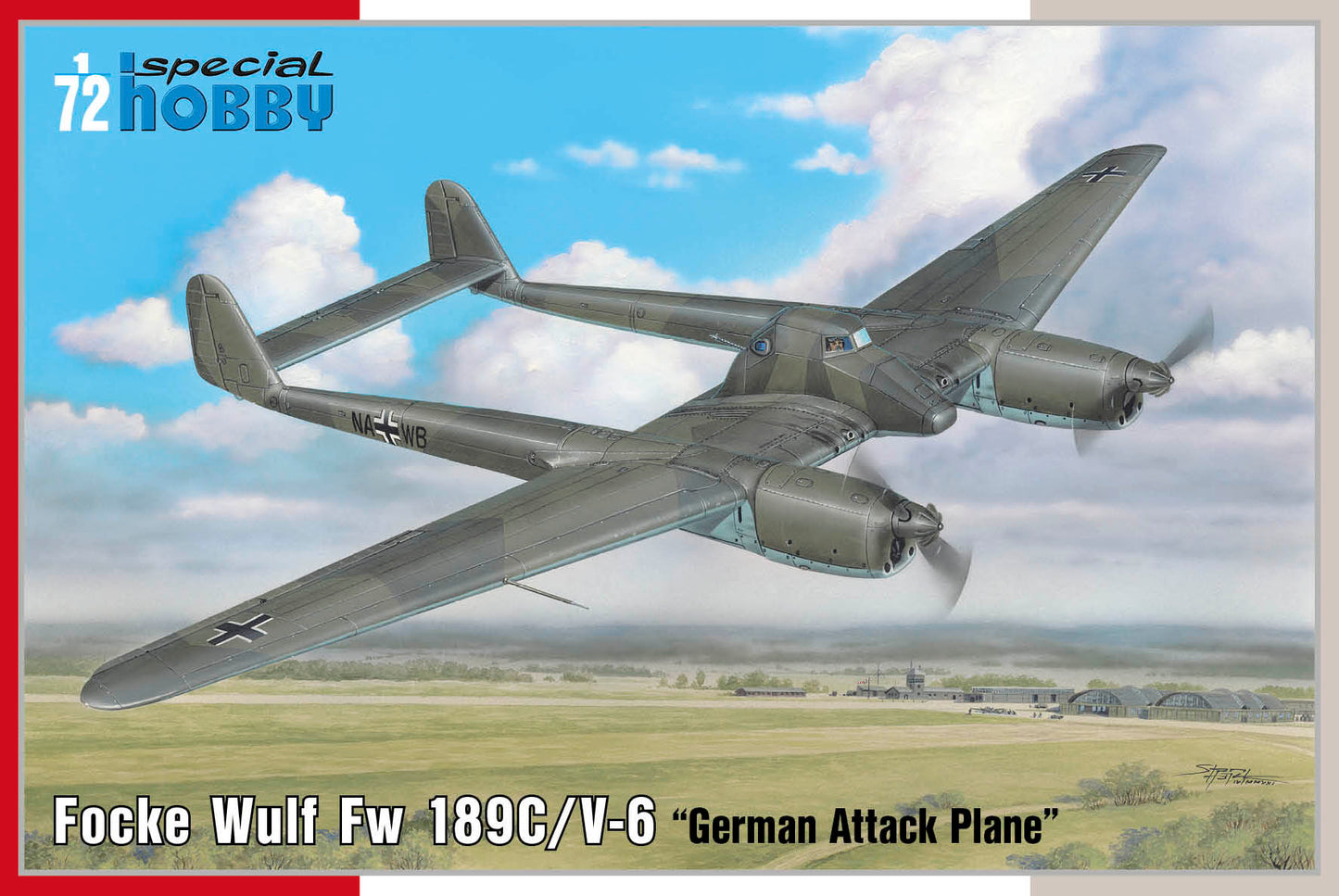 Special Hobby SH72432 1:72 Focke-Wulf Fw-189C/V-6 "German Attack Plane"