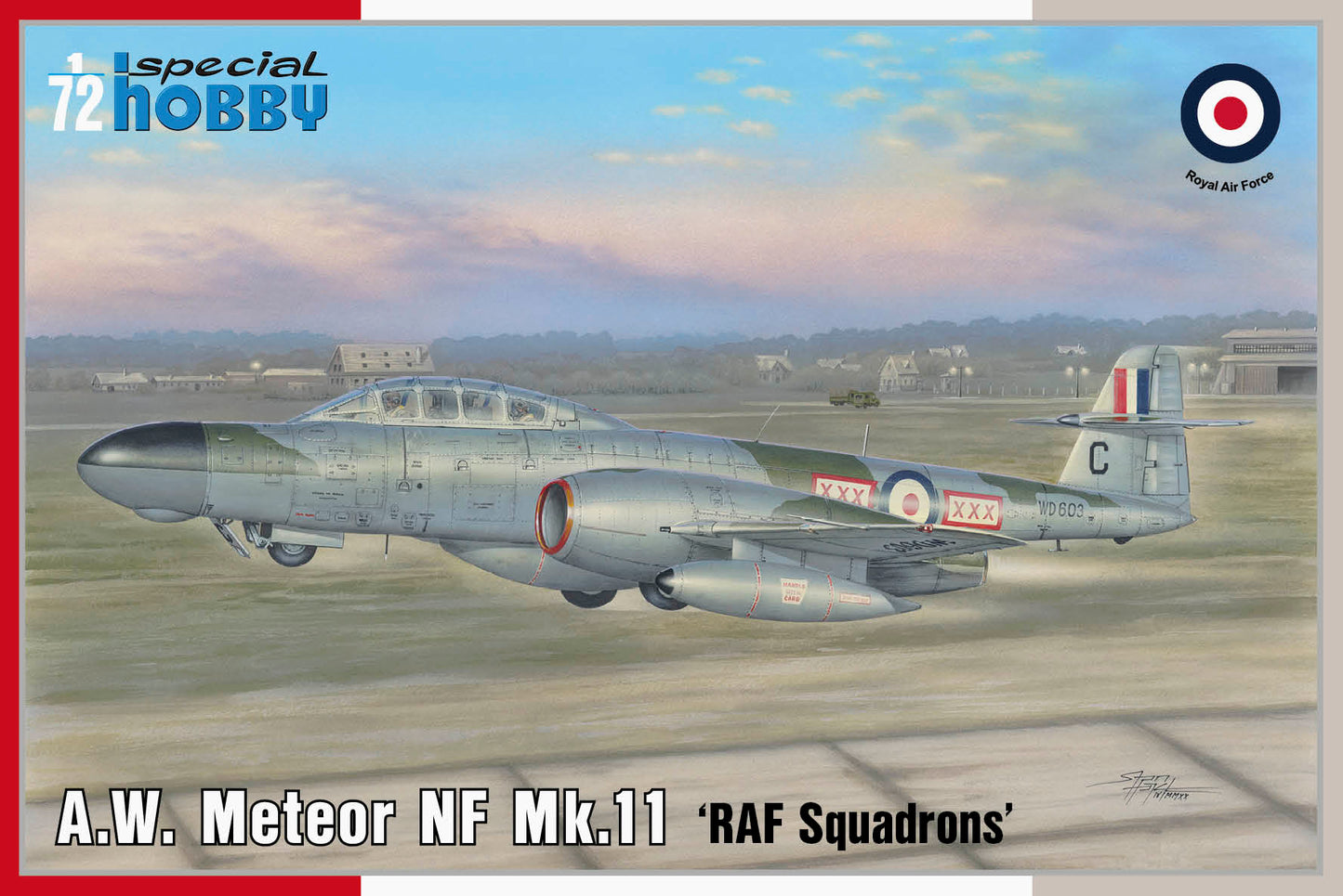 Special Hobby SH72437 1:72 Gloster Meteor NF Mk.11 "RAF Squadrons"