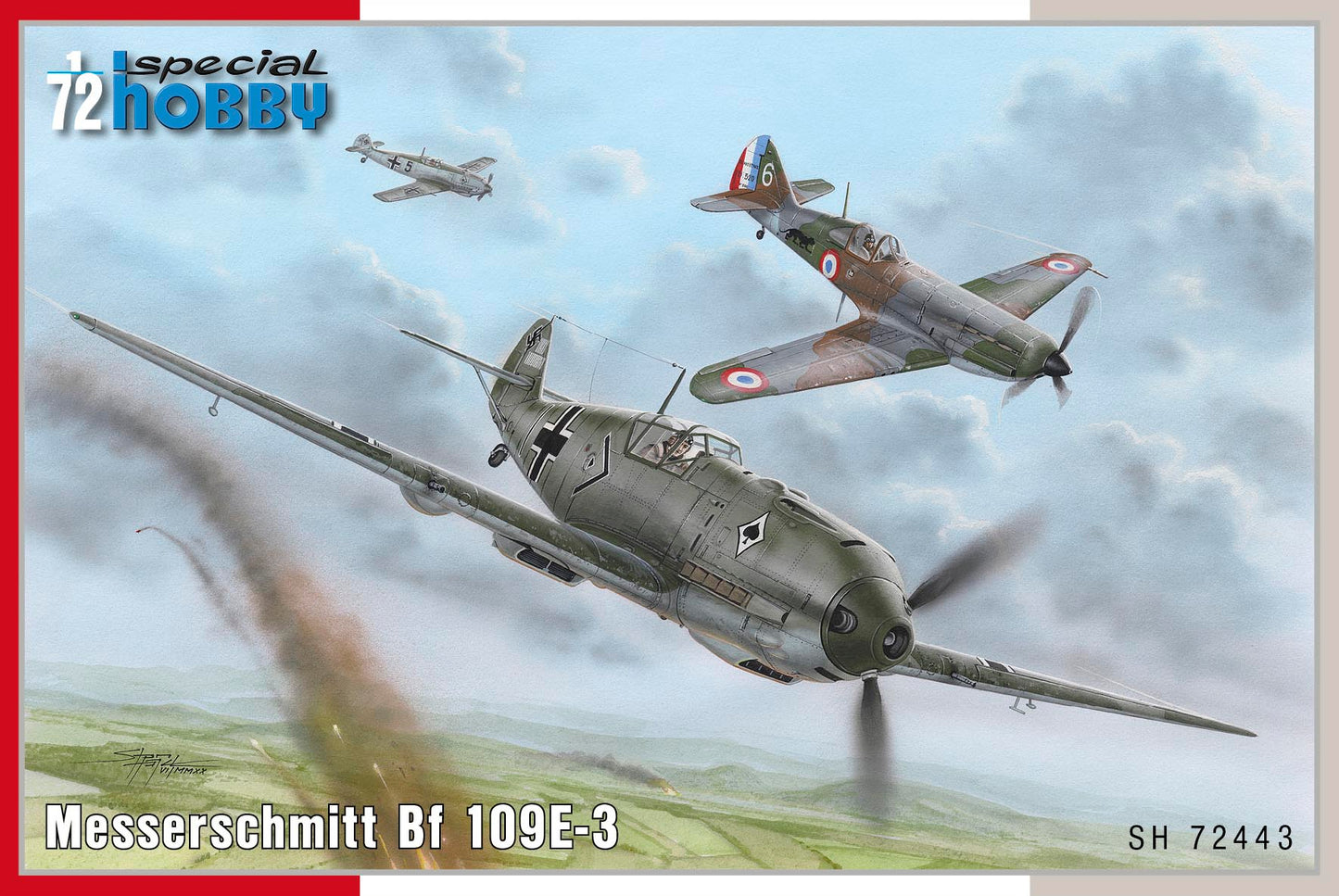 Special Hobby SH72443 1:72 Messerschmitt Bf-109E-3