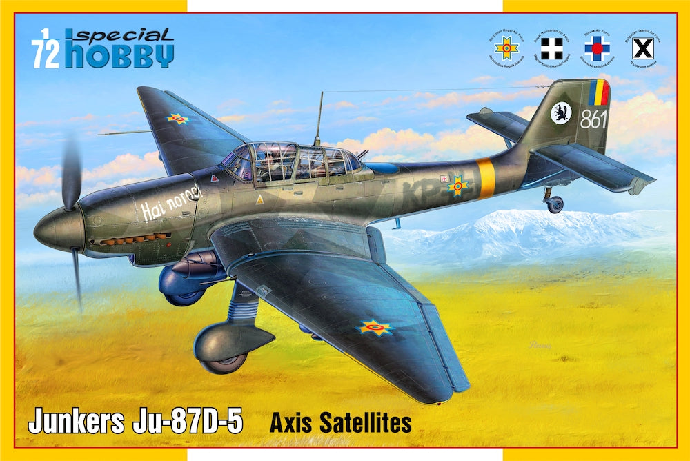 Special Hobby SH72448 1:72 Junkers Ju-87D-5 "Axis Satellites"