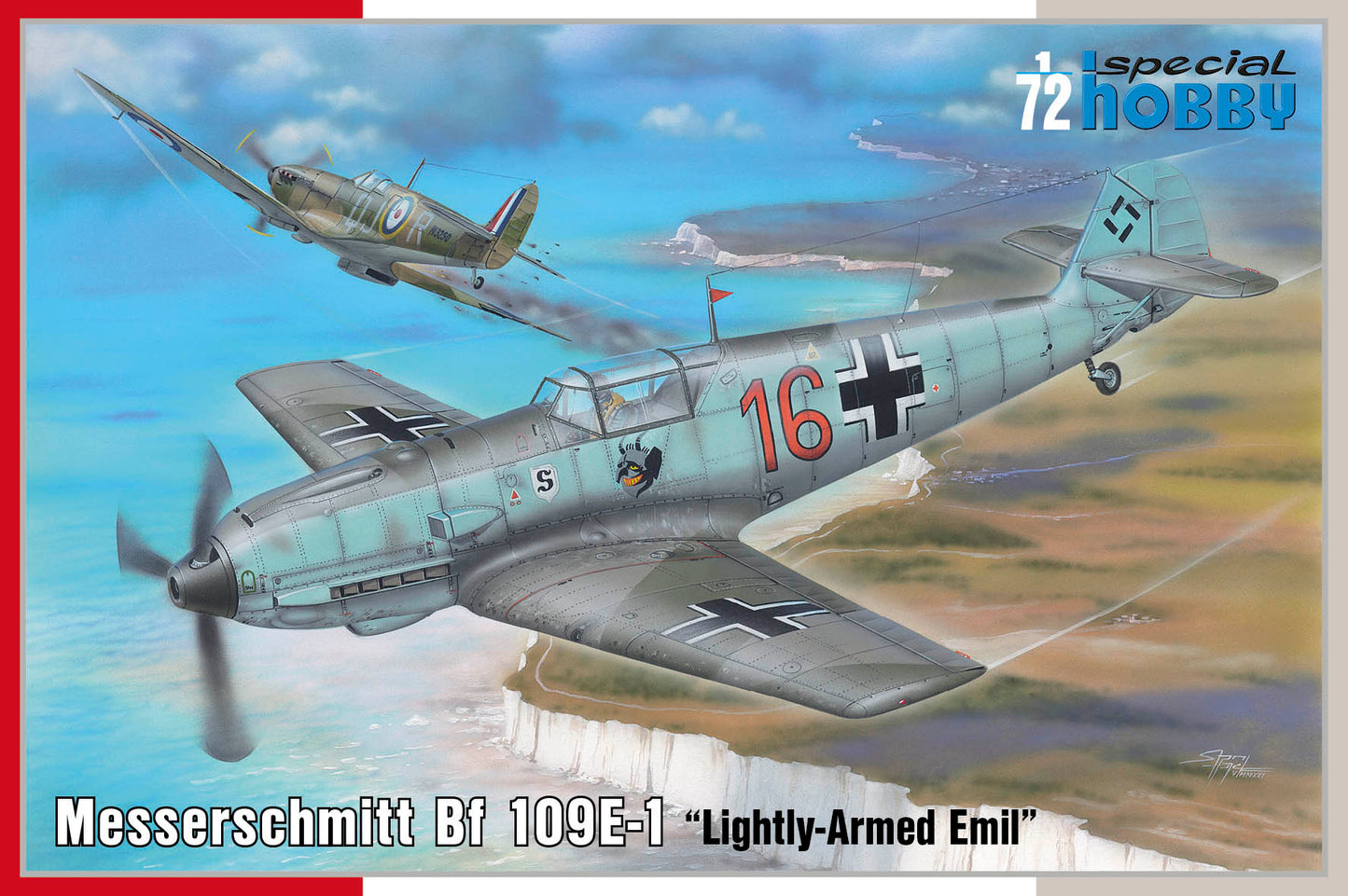 Special Hobby SH72454 1:72 Messerschmitt Bf-109E-1 "Lightly-Armed Emil"