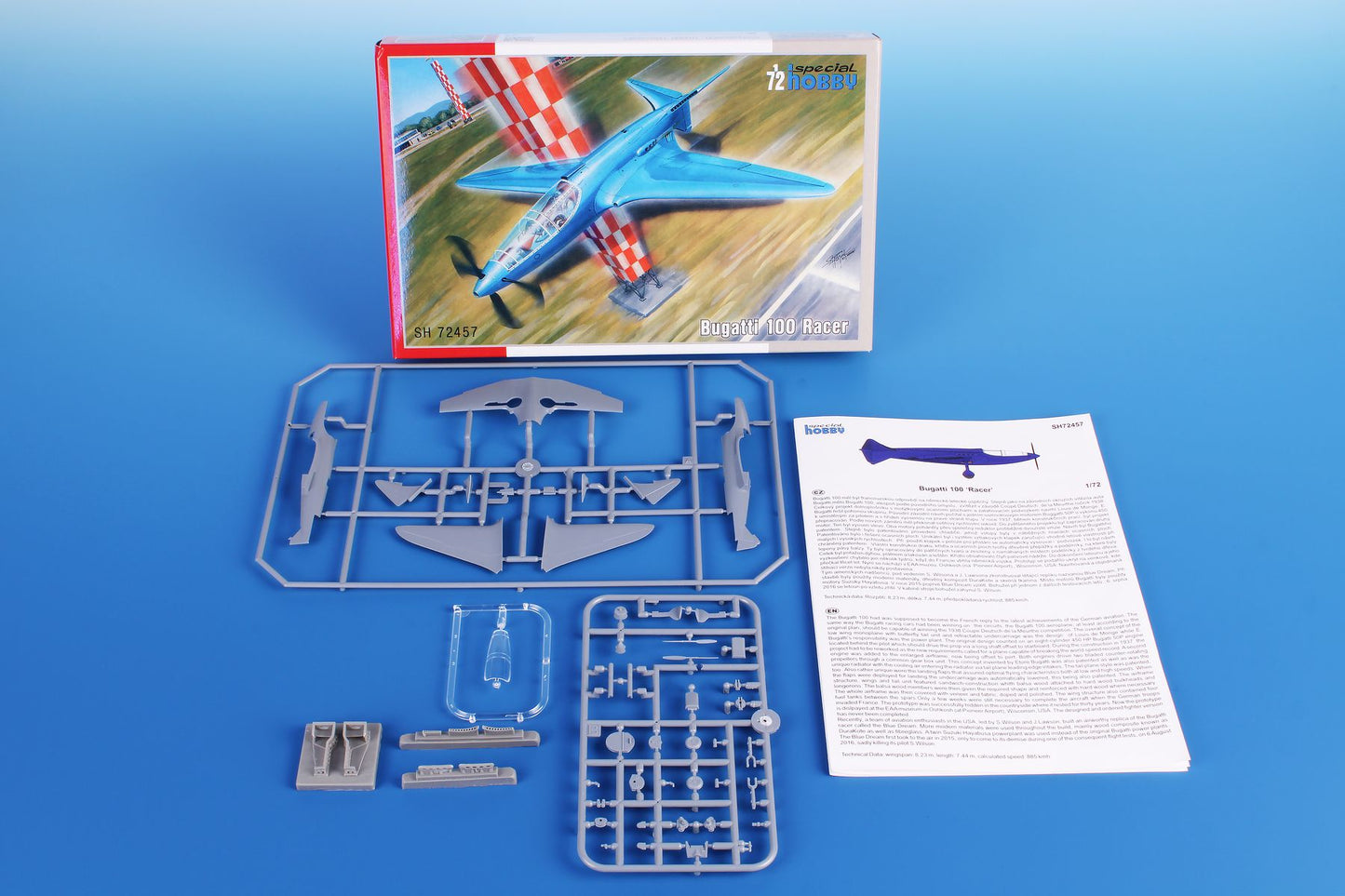 Special Hobby SH72457 1:72 Bugatti 100 Racer